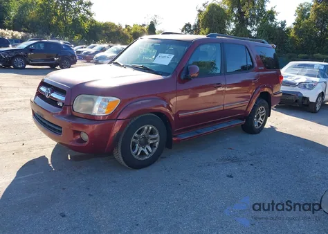 2006 Toyota Sequoia Limited V8 from USA, damaged, VIN 5TDBT48AX6S260142
